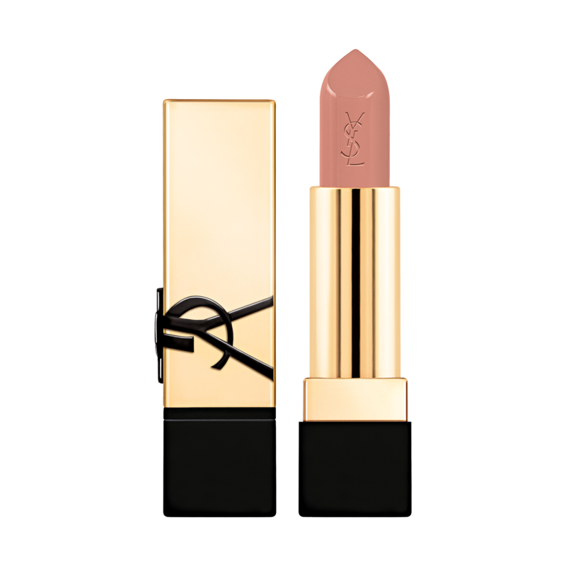 Rouge pur couture pure color-in-care satin lipstick n7 desire rose 1