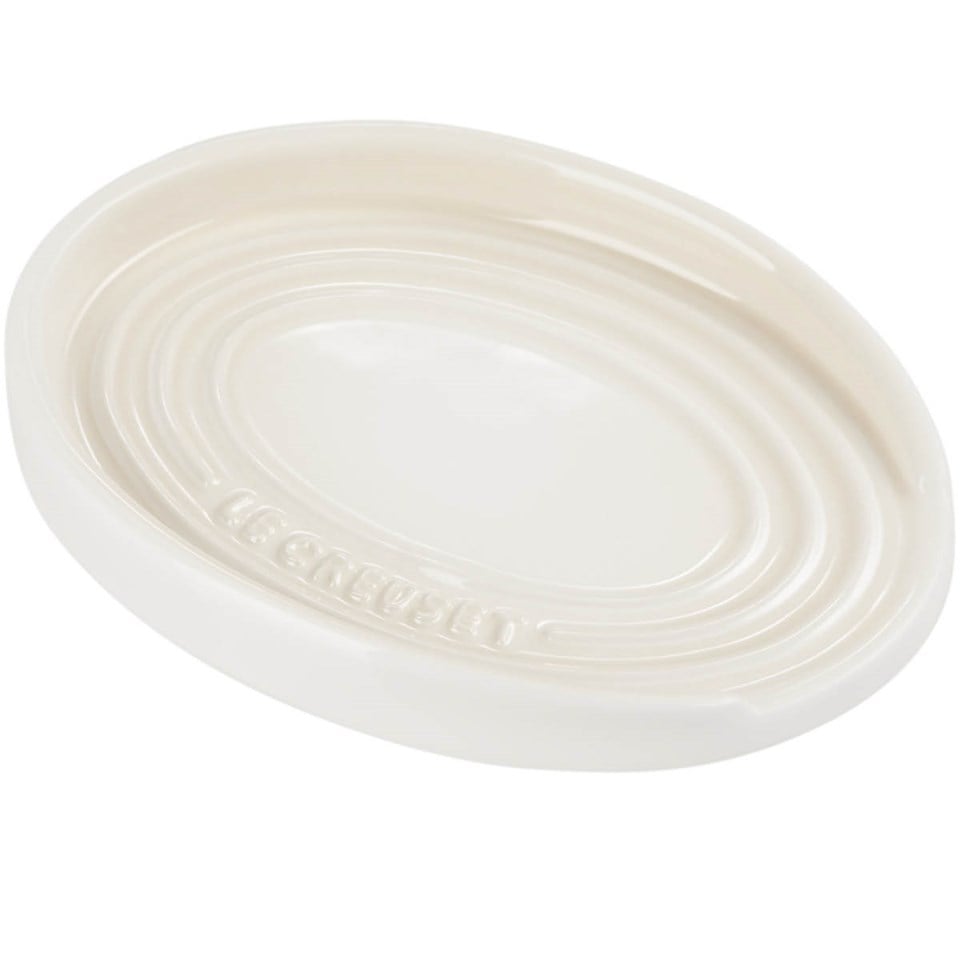Oval grytskedshållare meringue 15 cm, meringue från Le Creuset