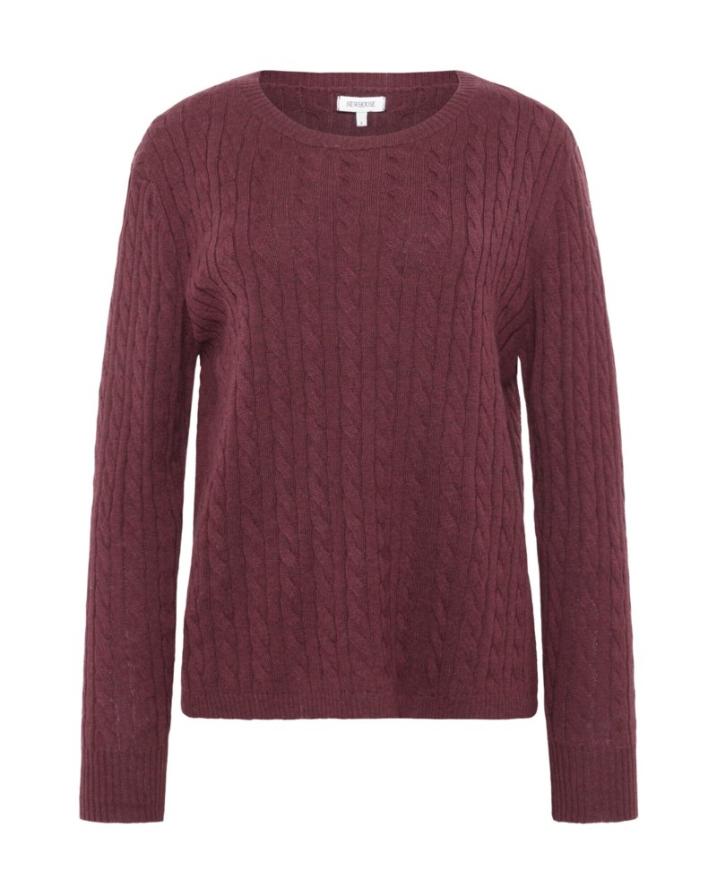 Carolyn cable sweater
