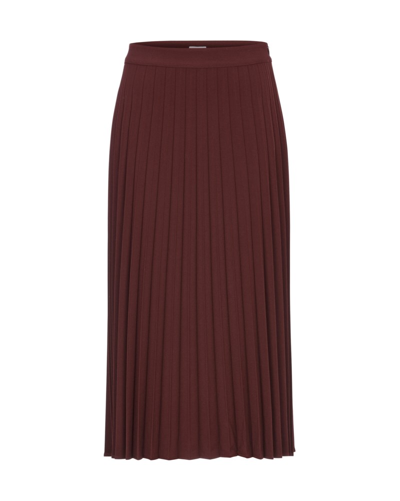 Gianna skirt djup vinröd