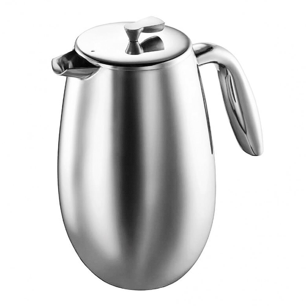Bodum Columbia kaffepress stål blank 1 l NK