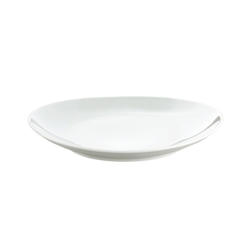 Stektallrik oval stor vit 29x25 cm, vit från Pillivuyt