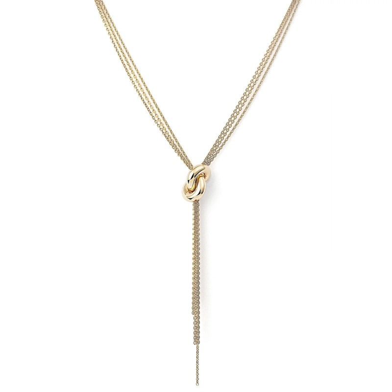 Legacy knot necklace tassel yg