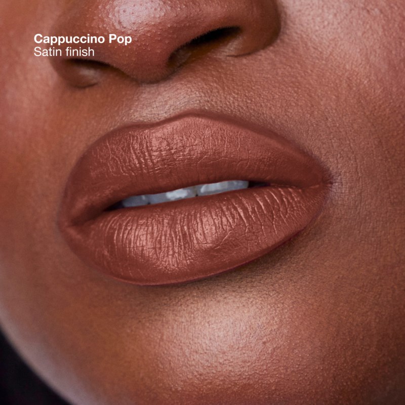 Pop longwear lipstick satin poppy pop 3