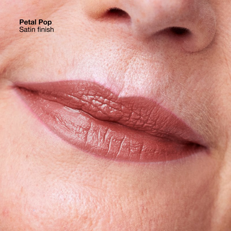 Pop longwear lipstick satin poppy pop 3