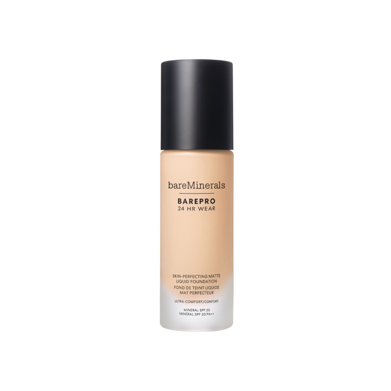 Barepro 24h matte liquid foundation medium deep 40 warm 2