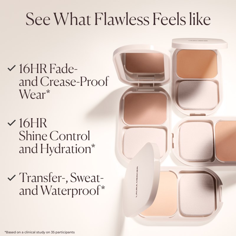 Laura Mercier Real flawless feather matte powder foundation puder dam – bild 5