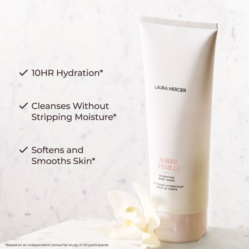 Laura Mercier Hydrating body wash ambre vanille kroppsvård dam – bild 2