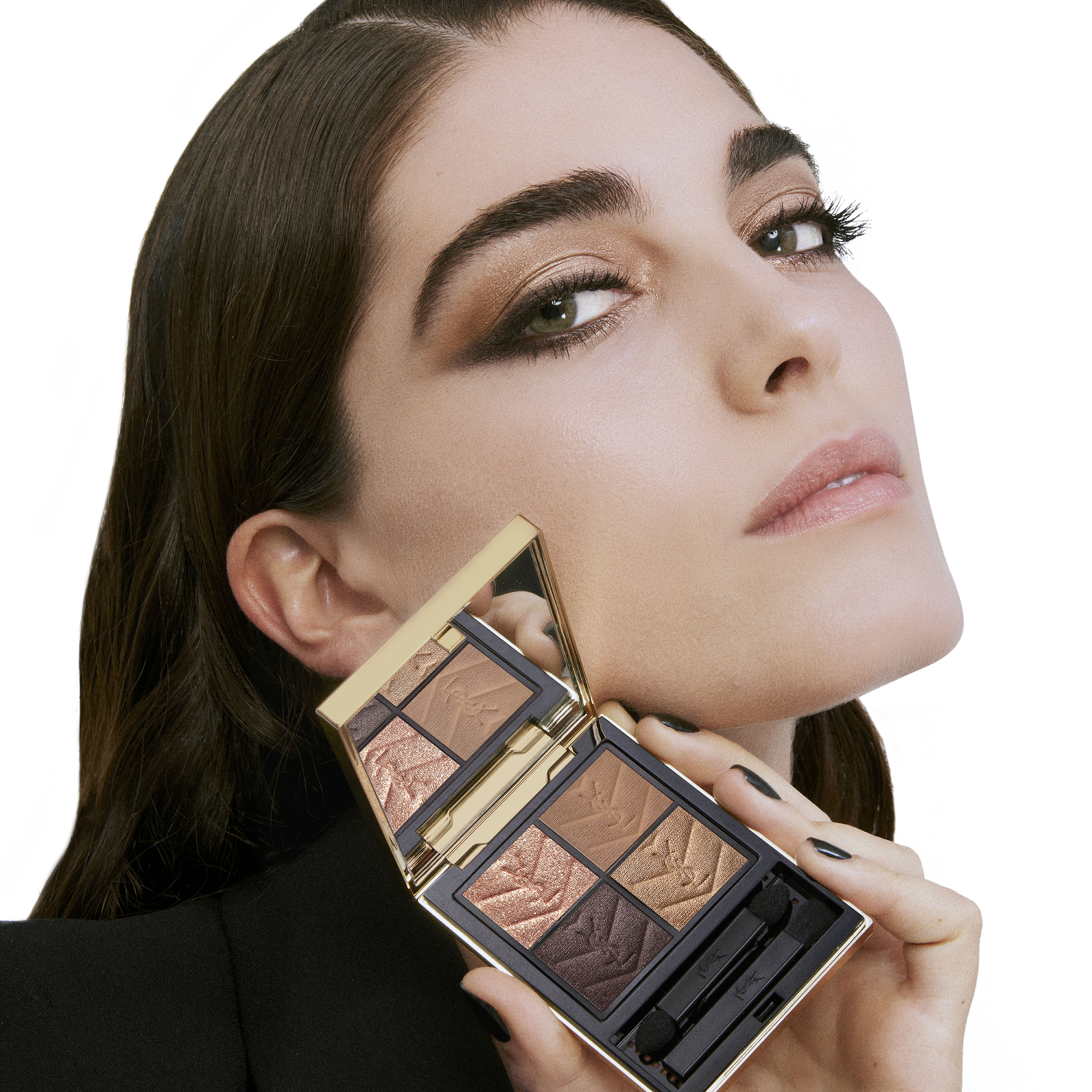 Yves Saint Laurent - Couture mini clutch 710 over brun | NK