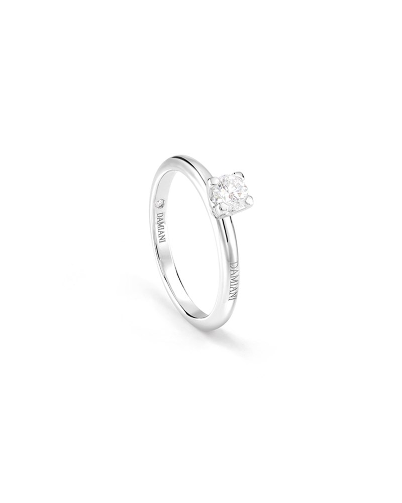Ring luce 0.20ct vitguld