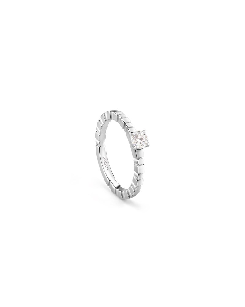 Ring belle epoque bridal 0,21ct platina