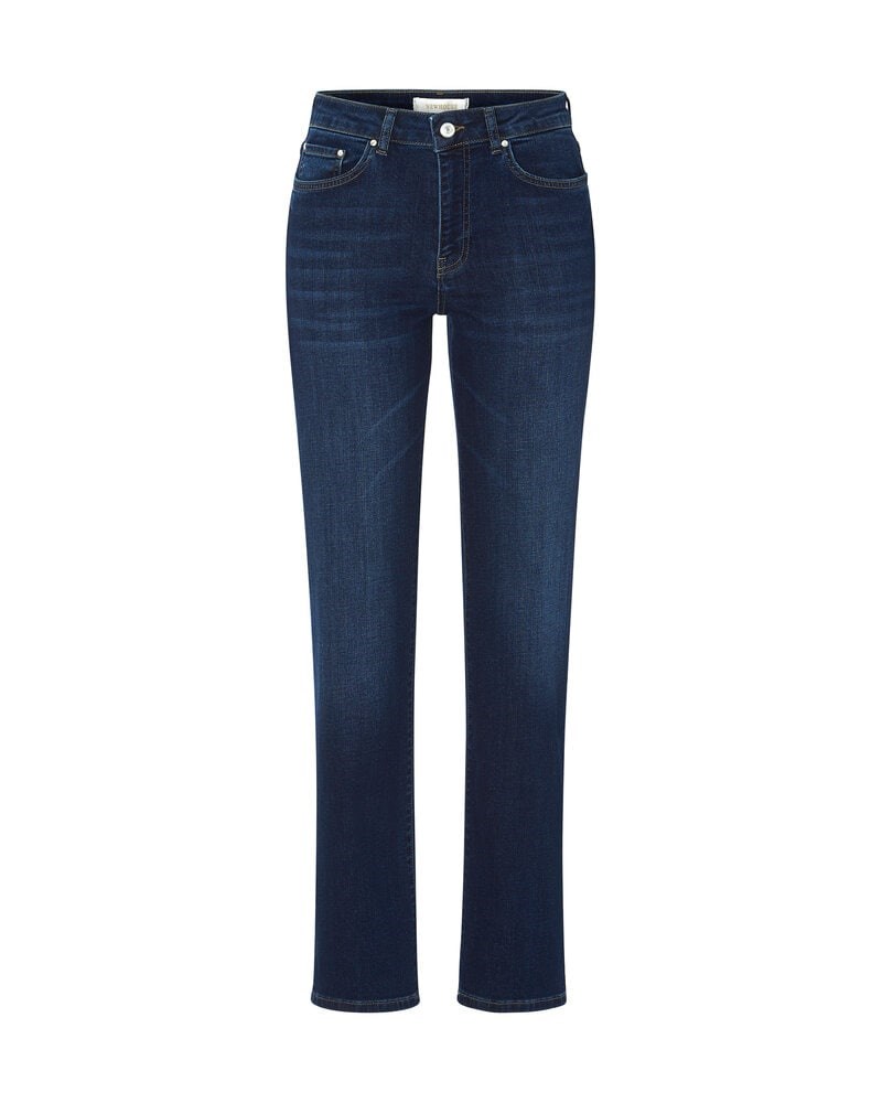 Jeans nora straight mörk