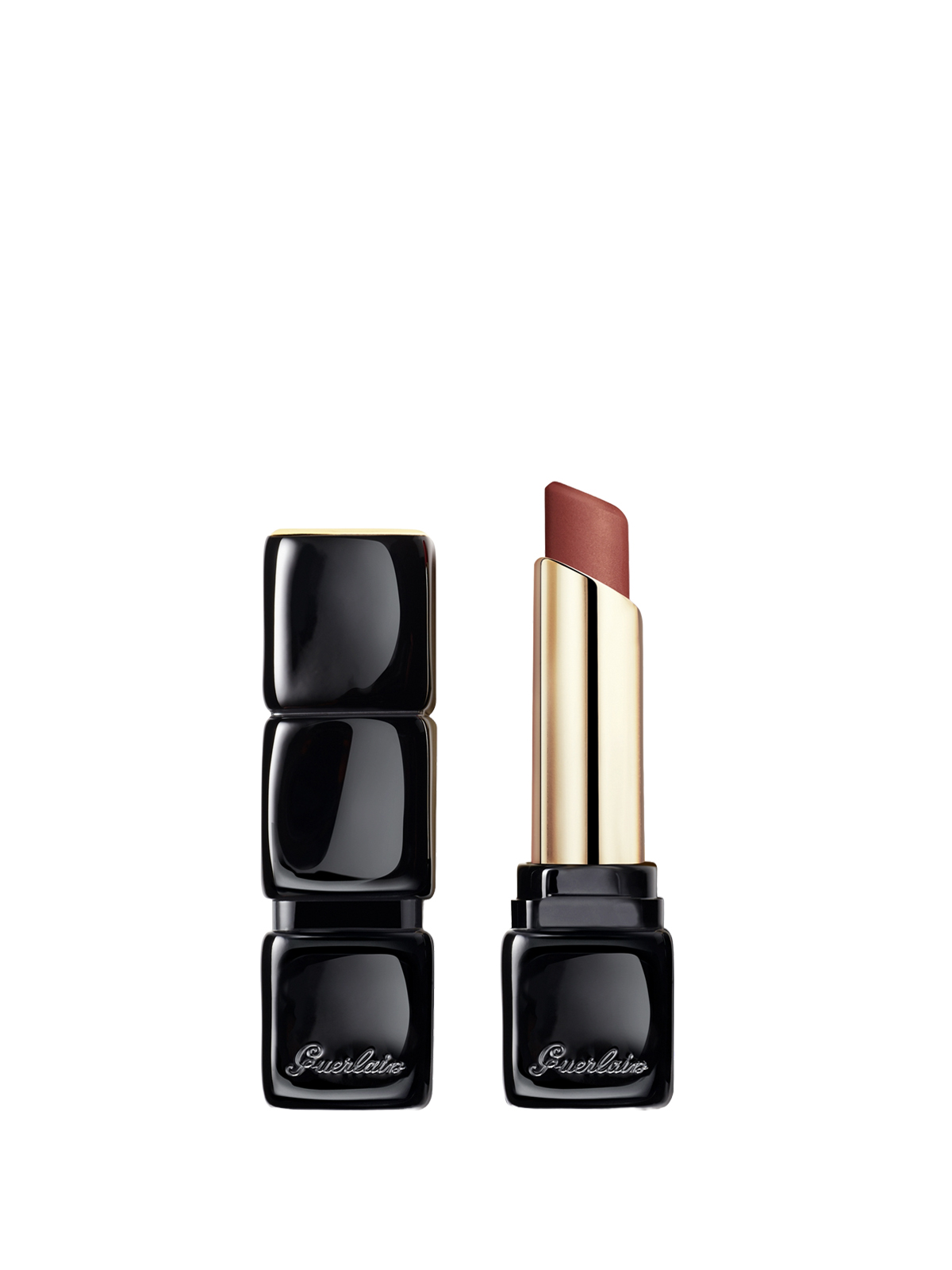Guerlain Kiss Kiss Lippenstift 258 Lovely Nude - Matte Formel Mit Hyaluron, 16h Halt