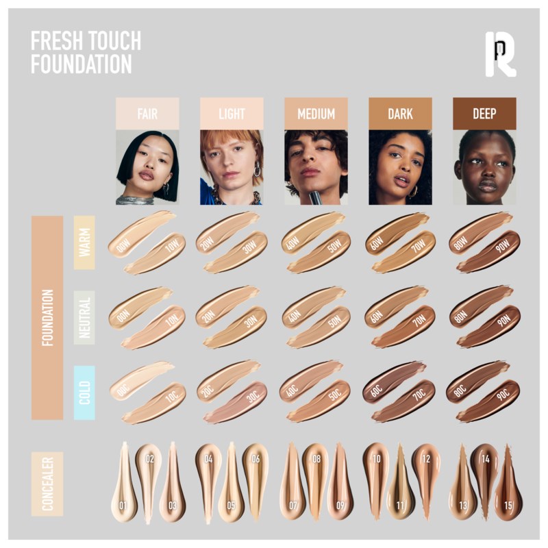 Fresh touch foundation 5