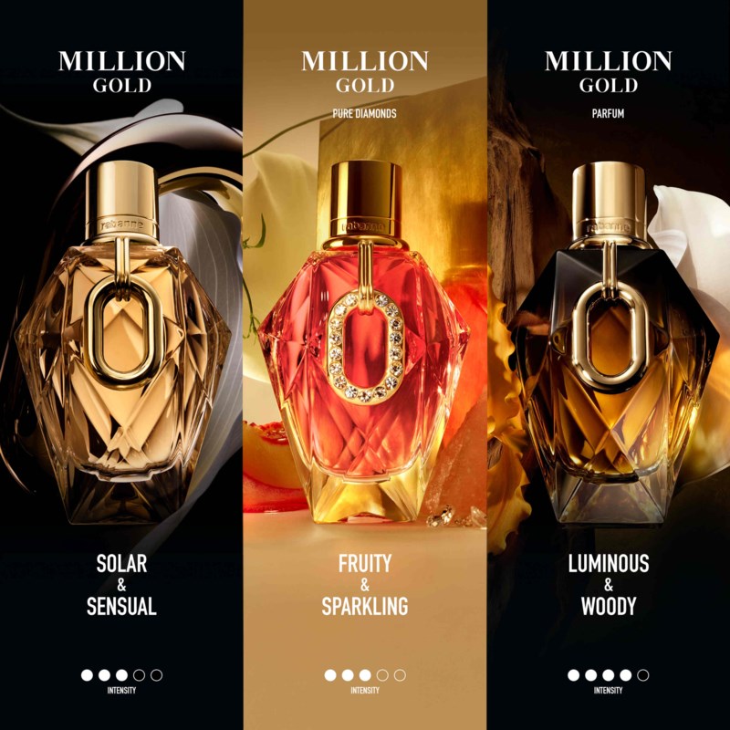 Million gold for her pure diamonds edp 3