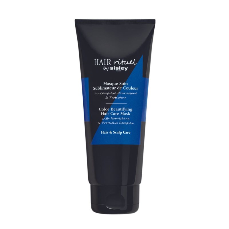 Color beautifying haircare mask