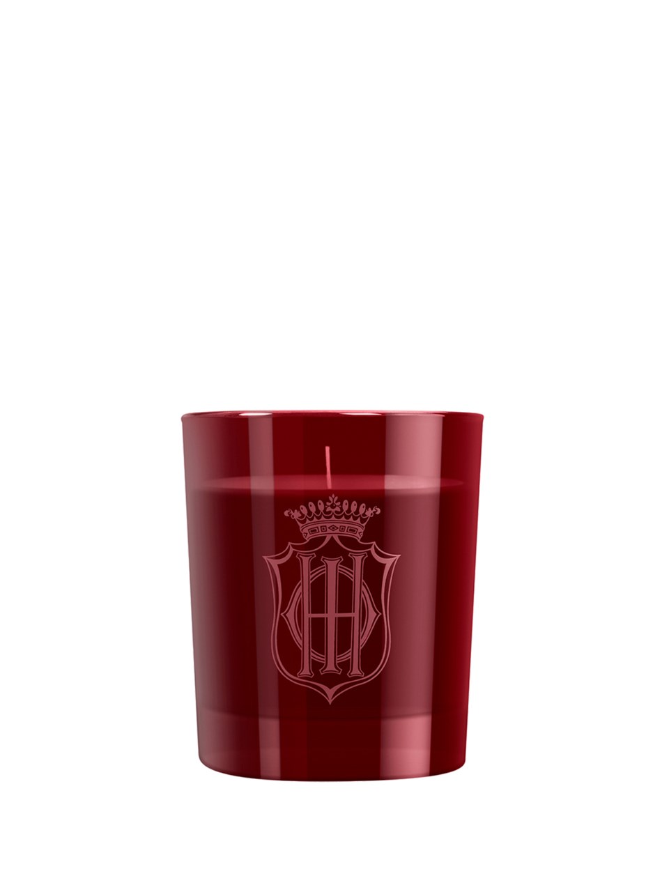 Candle rose röd 220 g, röd från Sisley