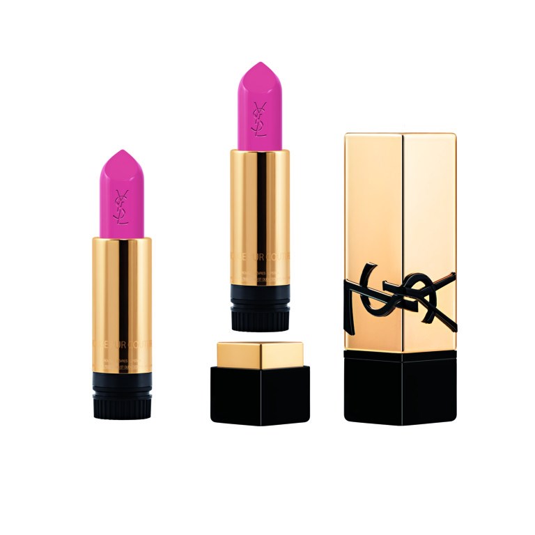 Rouge pur couture pure color-in-care satin refill rm red muse 2