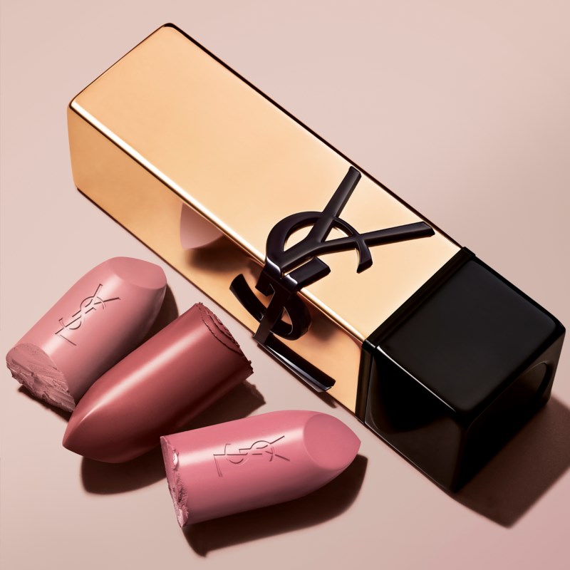 Rouge pur couture pure color-in-care satin lipstick n7 desire rose 13