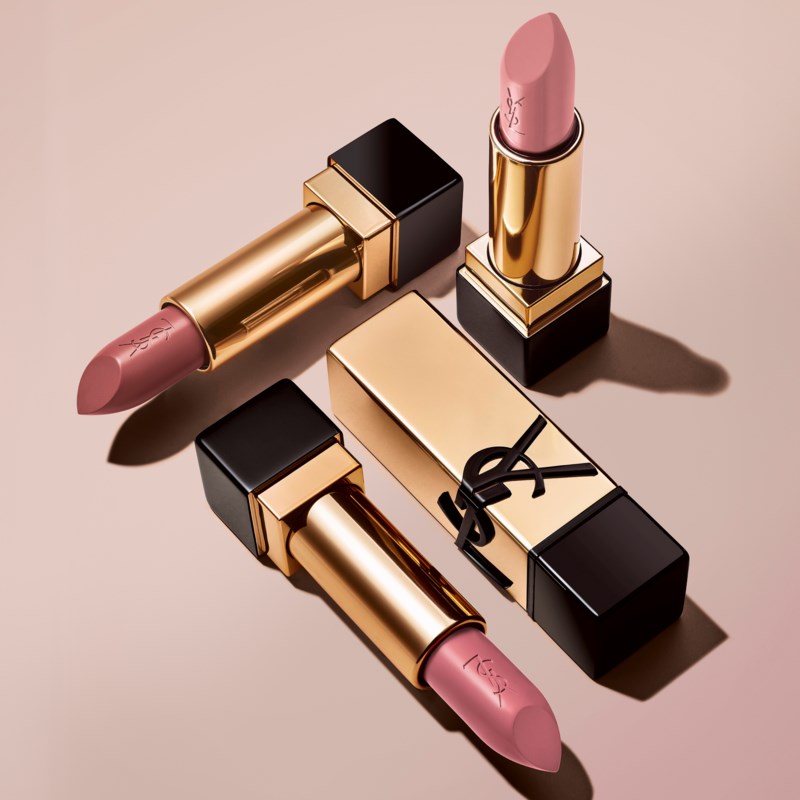 Rouge pur couture pure color-in-care satin lipstick n7 desire rose 5