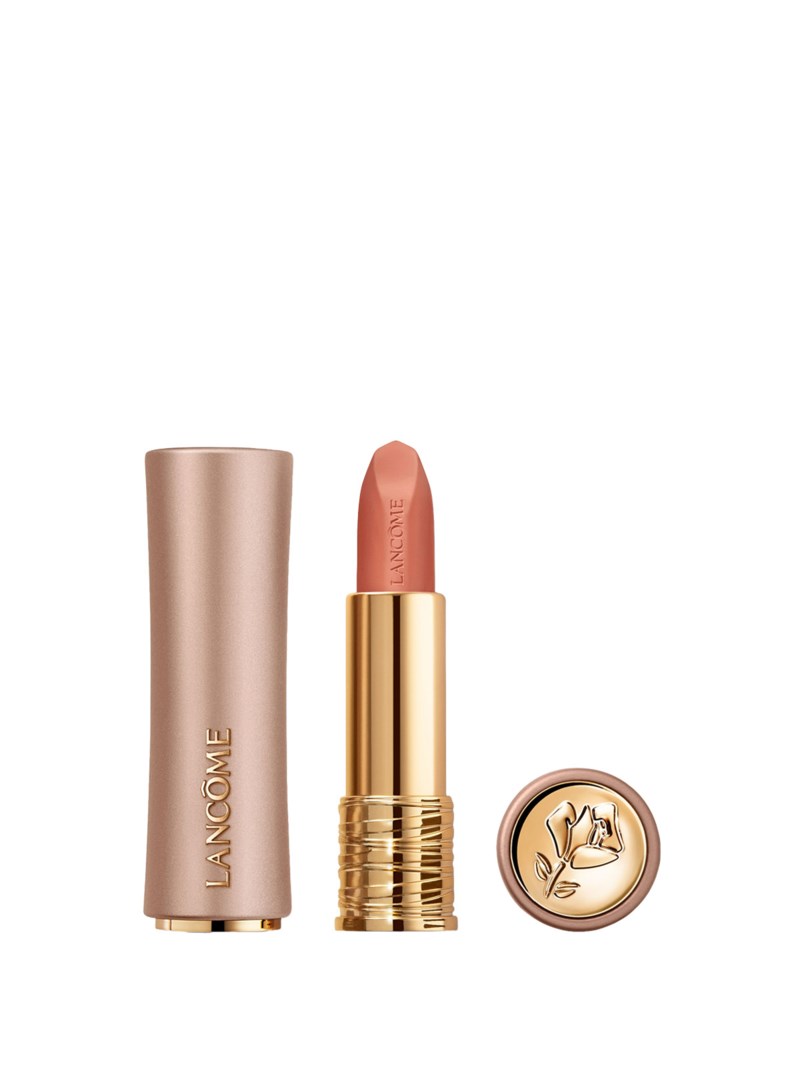 L'absolu rouge intimatte soft blurred matte lipstick 121 brown sans filtre 1