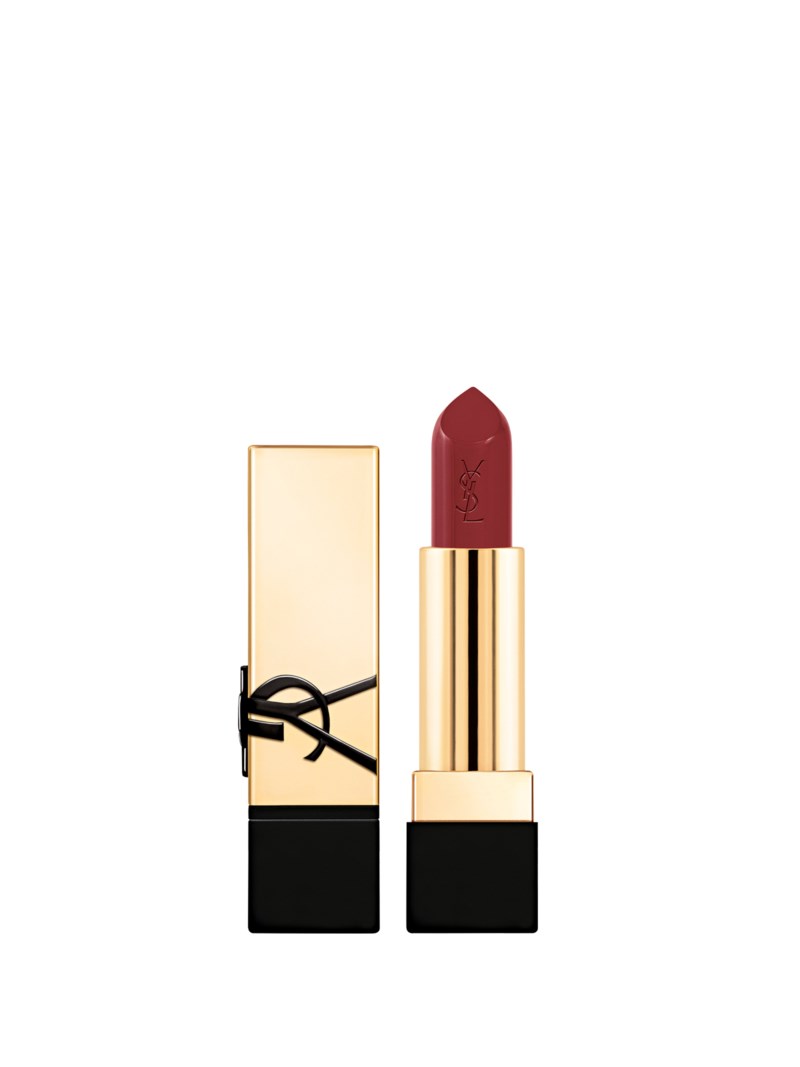 Rouge pur couture pure color-in-care satin lipstick n7 desire rose 2