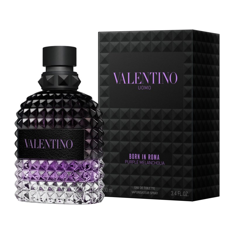 Born In Roma Uomo Purple Melancholia Eau De Toilette Ambery Aromatic Fragance 8