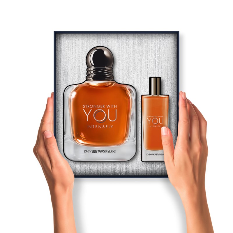 Emporio armani stronger with you intensely eau de parfum holiday 2025 gift set 2