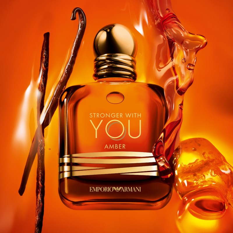 Armani Stronger with you amber parfym herr – bild 4