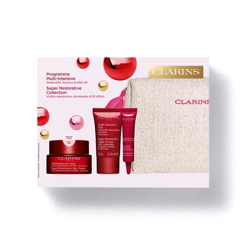 Clarins Super restorative holiday set 2026 kroppsvård dam – bild 3
