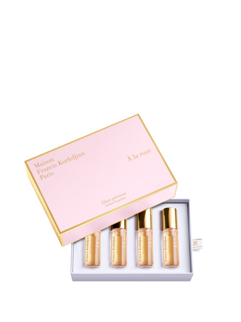 À la rose precious elixir coffret roll-on