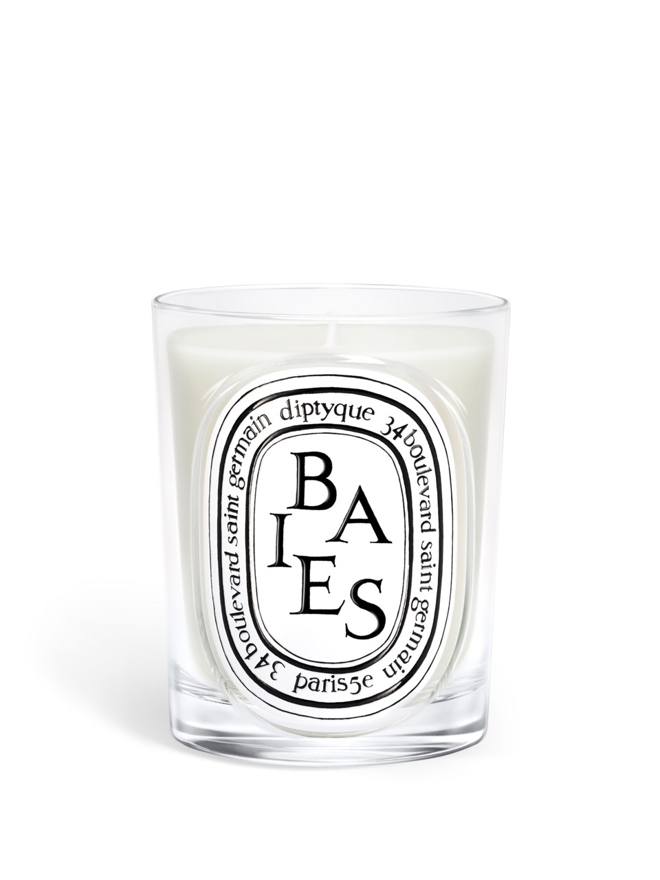Baies classic candle vit 190 g, vit från Diptyque