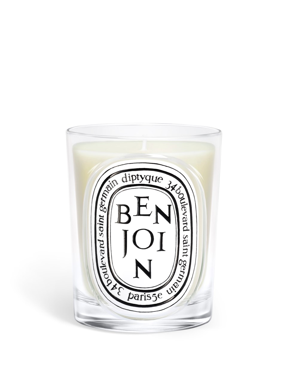 Benjoin classic candle vit 190 g, vit från Diptyque