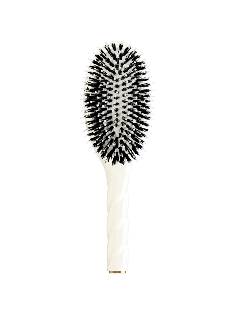N.03 the gentle scalp hairbrush the essential soft creamy white