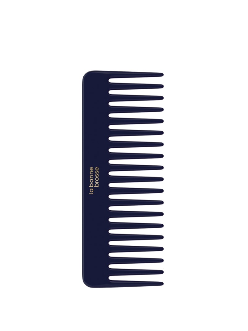 The large detangling comb in acetate blueberry 1