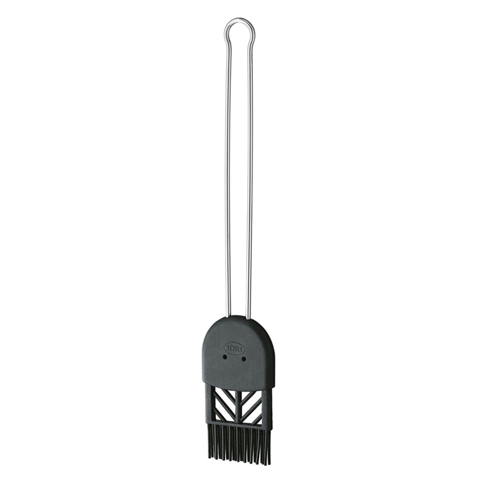 Bakpensel silikon svart 26 cm, svart från Rösle