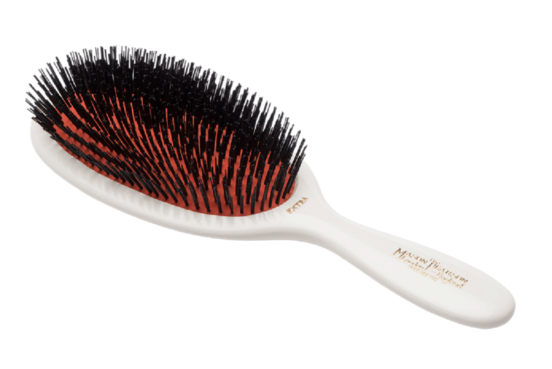 Large pure bristle hårborste