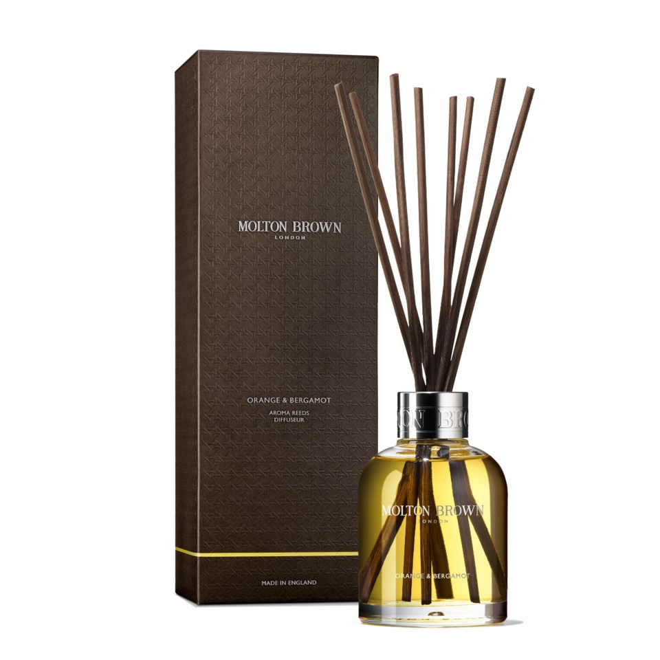 Orange & bergamot aroma reeds vit 150 ml, vit från Molton Brown