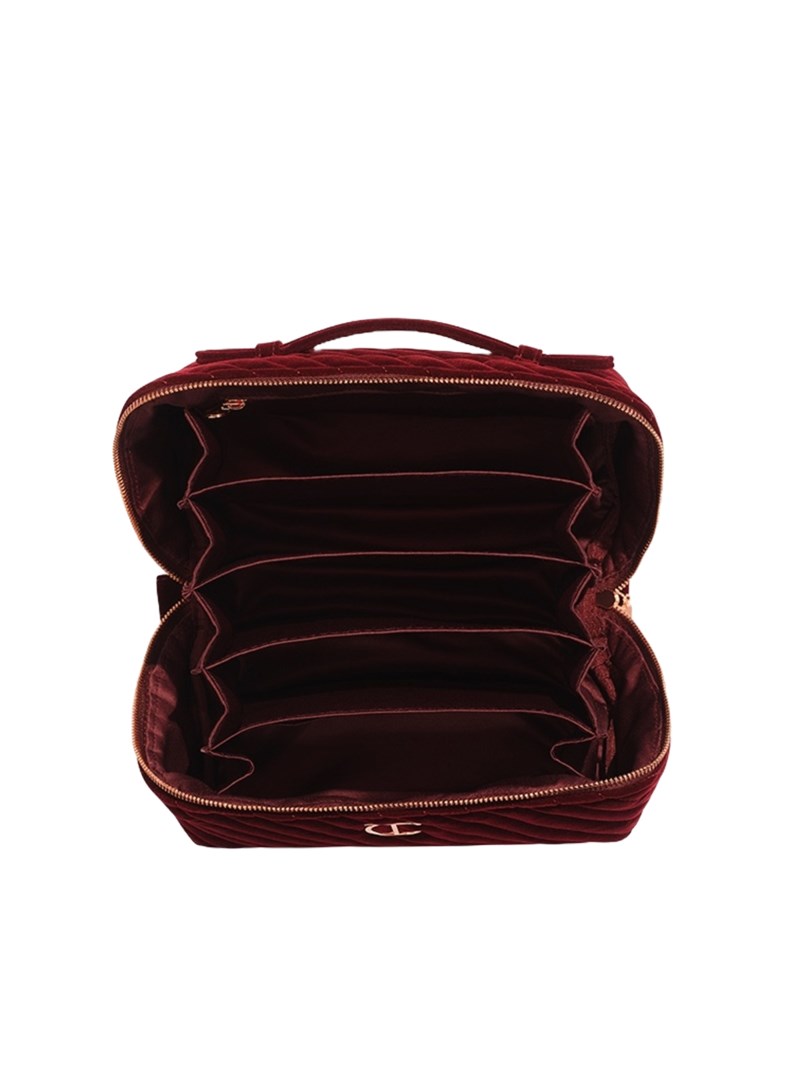 Charlotte Tilbury Organizer velvet make up bag large necessärer dam – bild 2