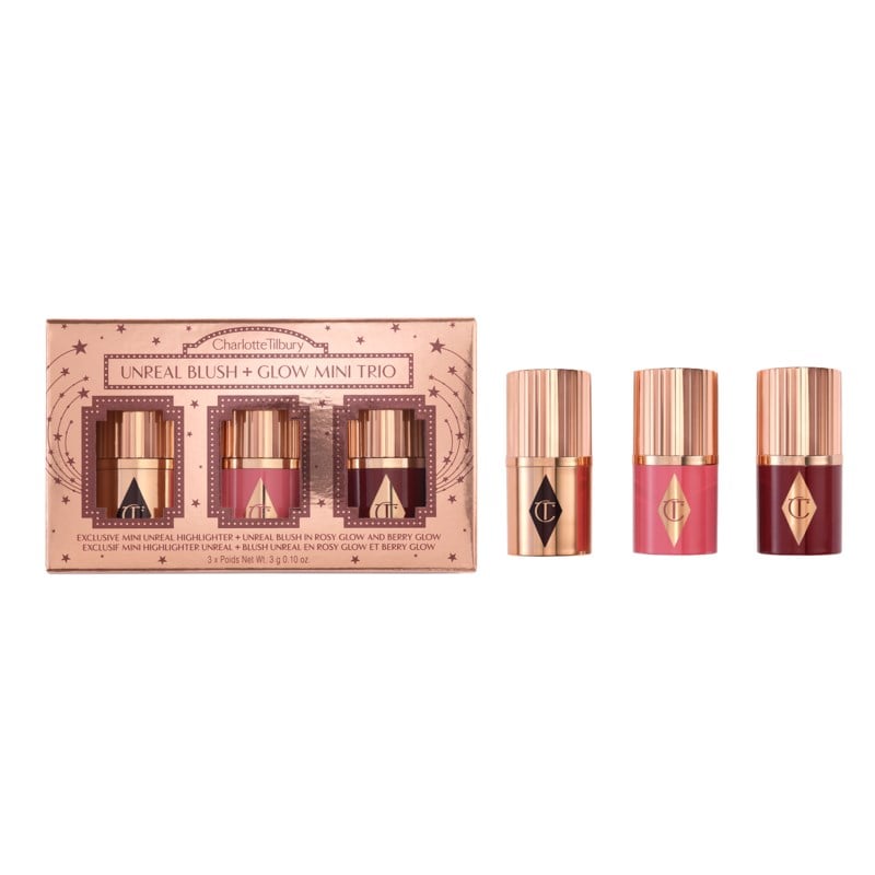 Unreal blush + glow mini trio