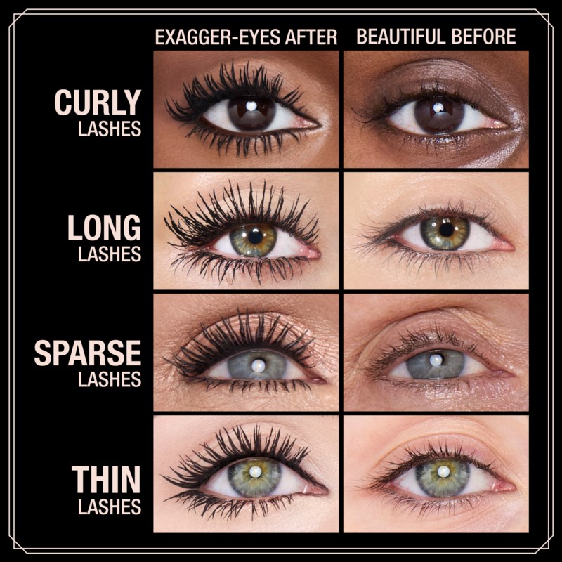 Charlotte Tilbury Exagger-eyes volume mascara kit dam – bild 5