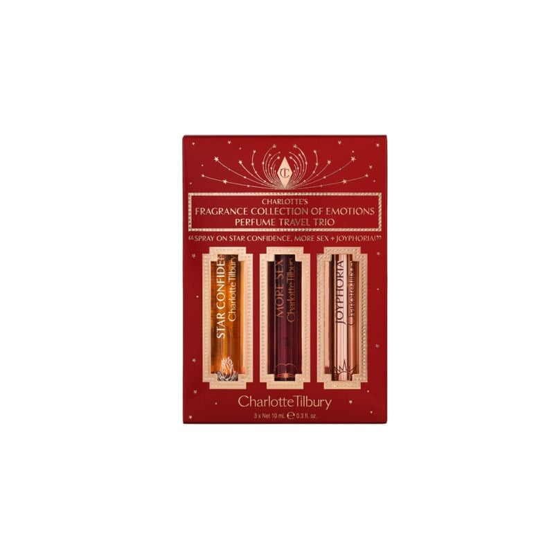 Charlotte's fragrance collection of emotions perfume travel