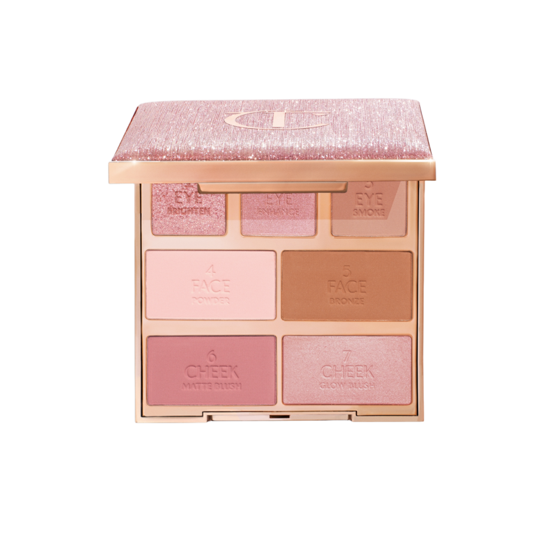 Instant look in a palette
