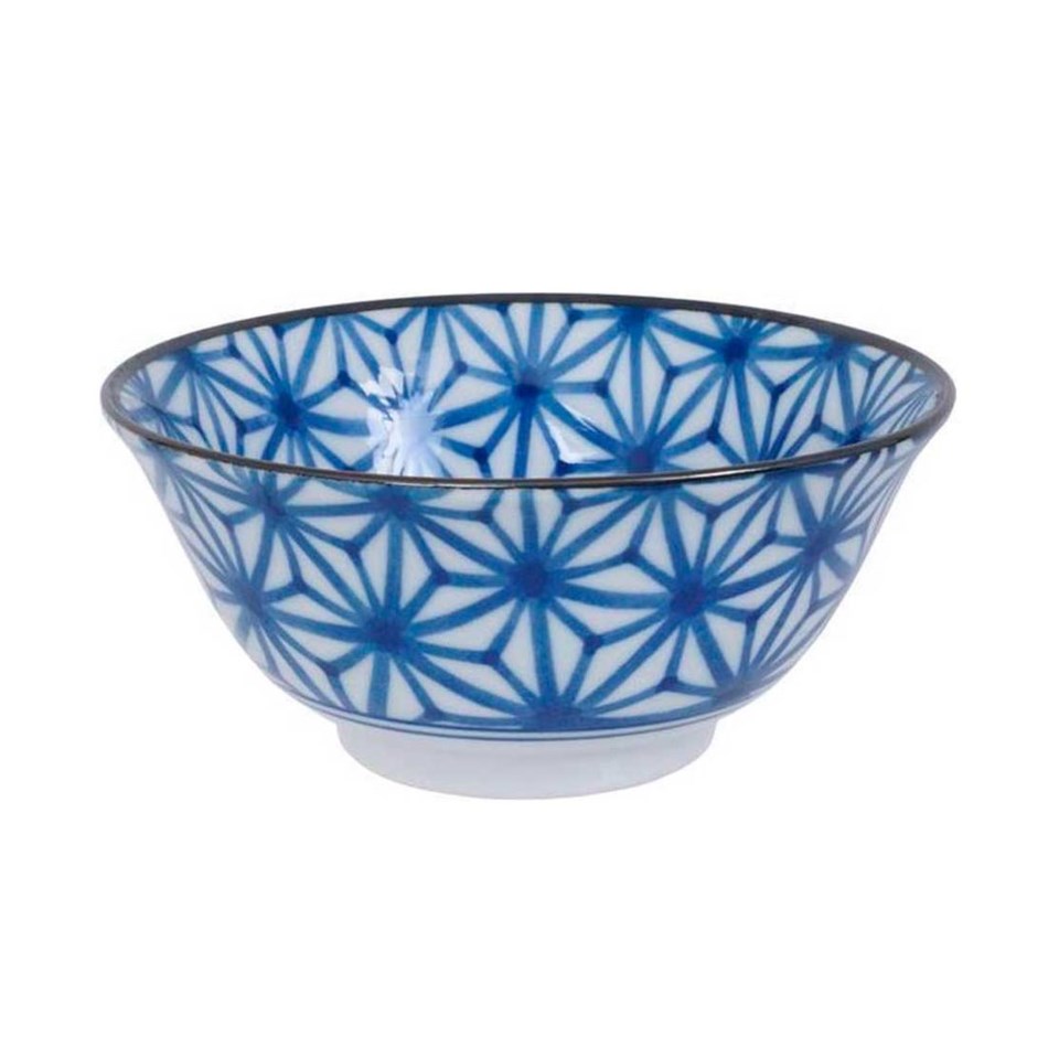 Mixed bowls, blå/vit från Tokyo Design Studio