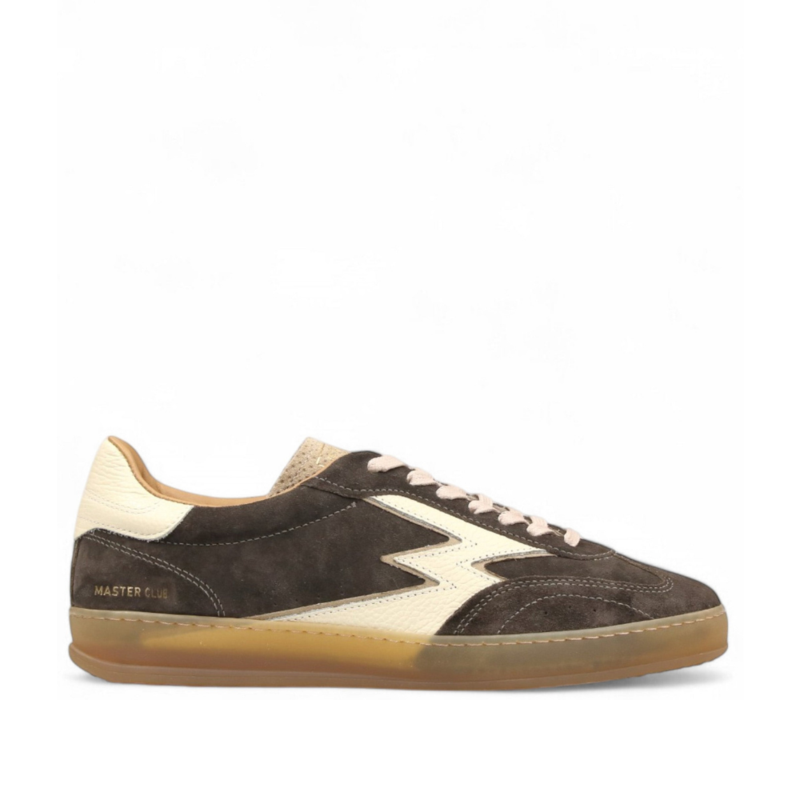 Club sneaker club pepper suede butter logo caram