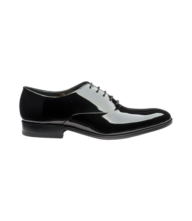 Oxfords patent shoe
