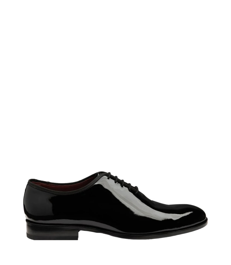 Regal black patent oxford