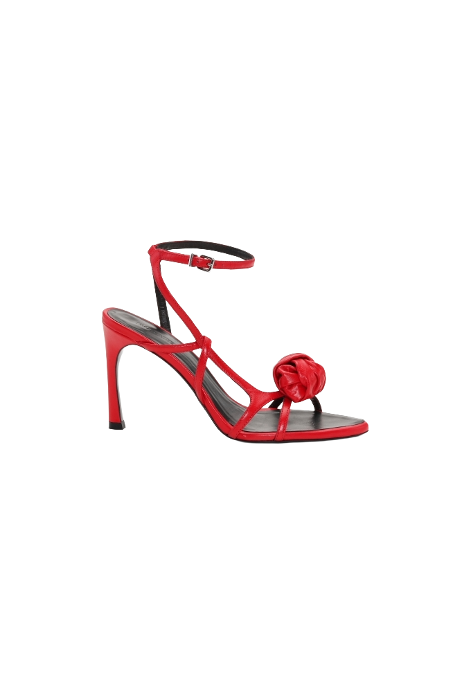 Leather knot sandal 1