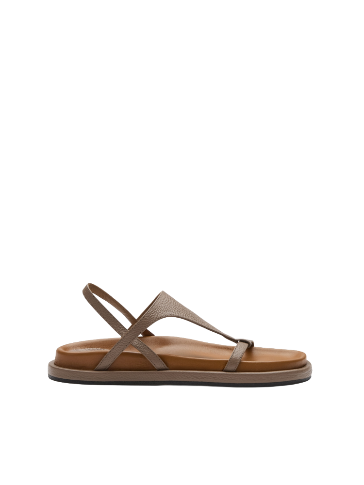 TAHINI GRAINED CALF