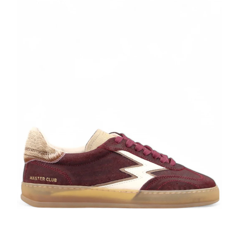 Club sneaker bicolor horsy detail cherry club